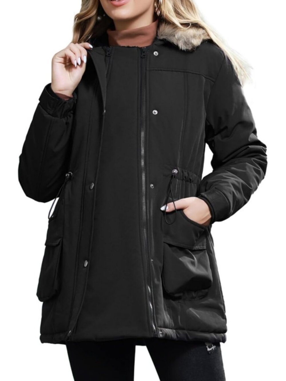 Cozy Maternity Winter Coat for Baby Wearing | 3-in-1 Versatile Outerwear Jacket